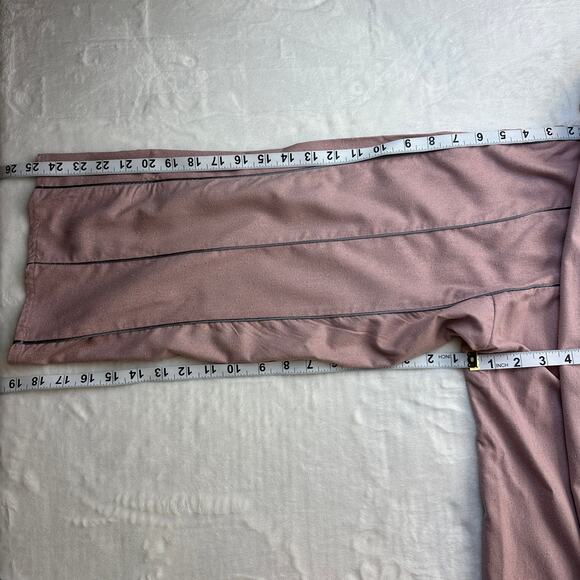 Baserange Lesie Dress Kaftan Caftan Ahimsa Raw Wild Silk Pompei Rose Size M NWT - Picture 10 of 16